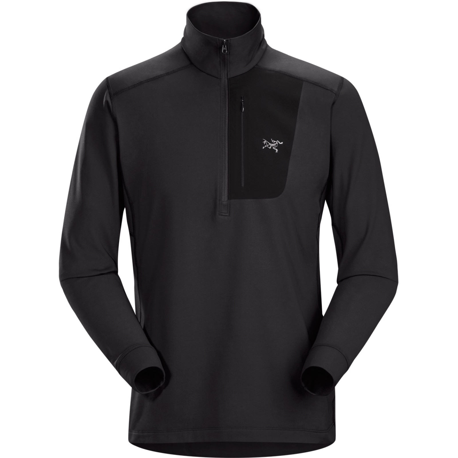 Arc'teryx Men's Rho LT Zip Neck | Bluza Corp Barbati