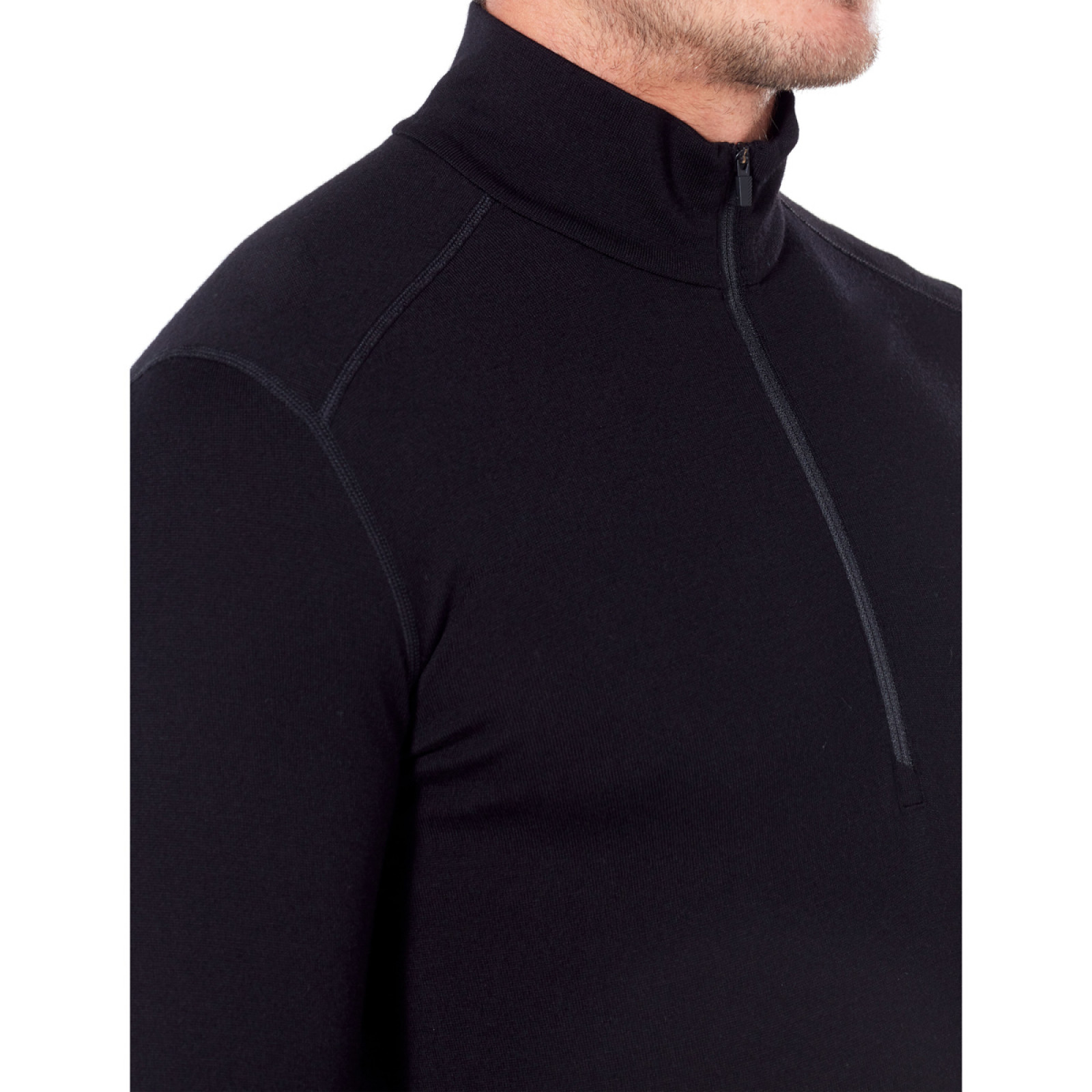 Icebreaker Men's 260 Tech LS Half Zip | Bluza Corp Barbati