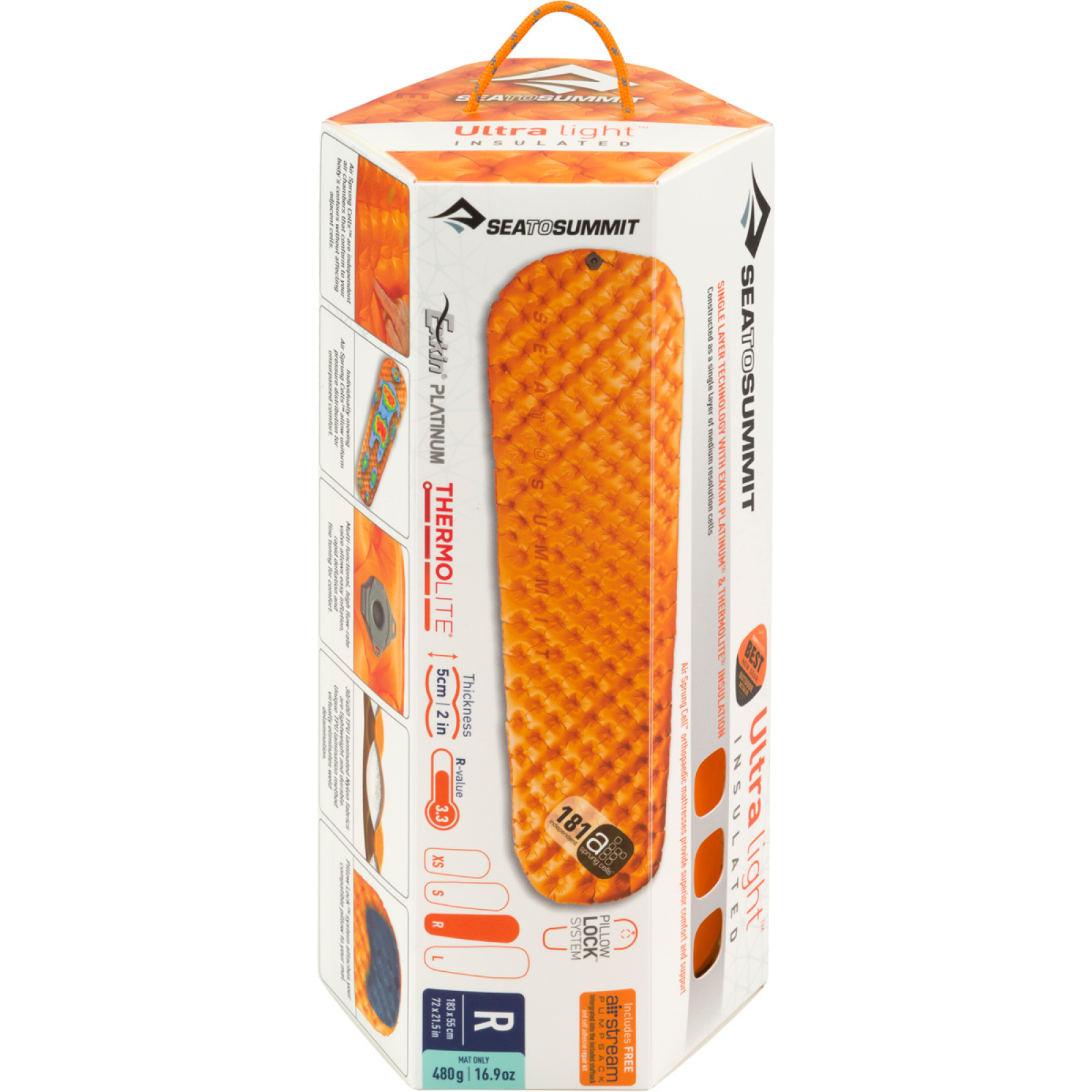 アウトドア寝具 Sea to Summit UltraLight Mat Regular Sea to Summit UltraLight Insulated Air Mat Regular | Saltea Dormit