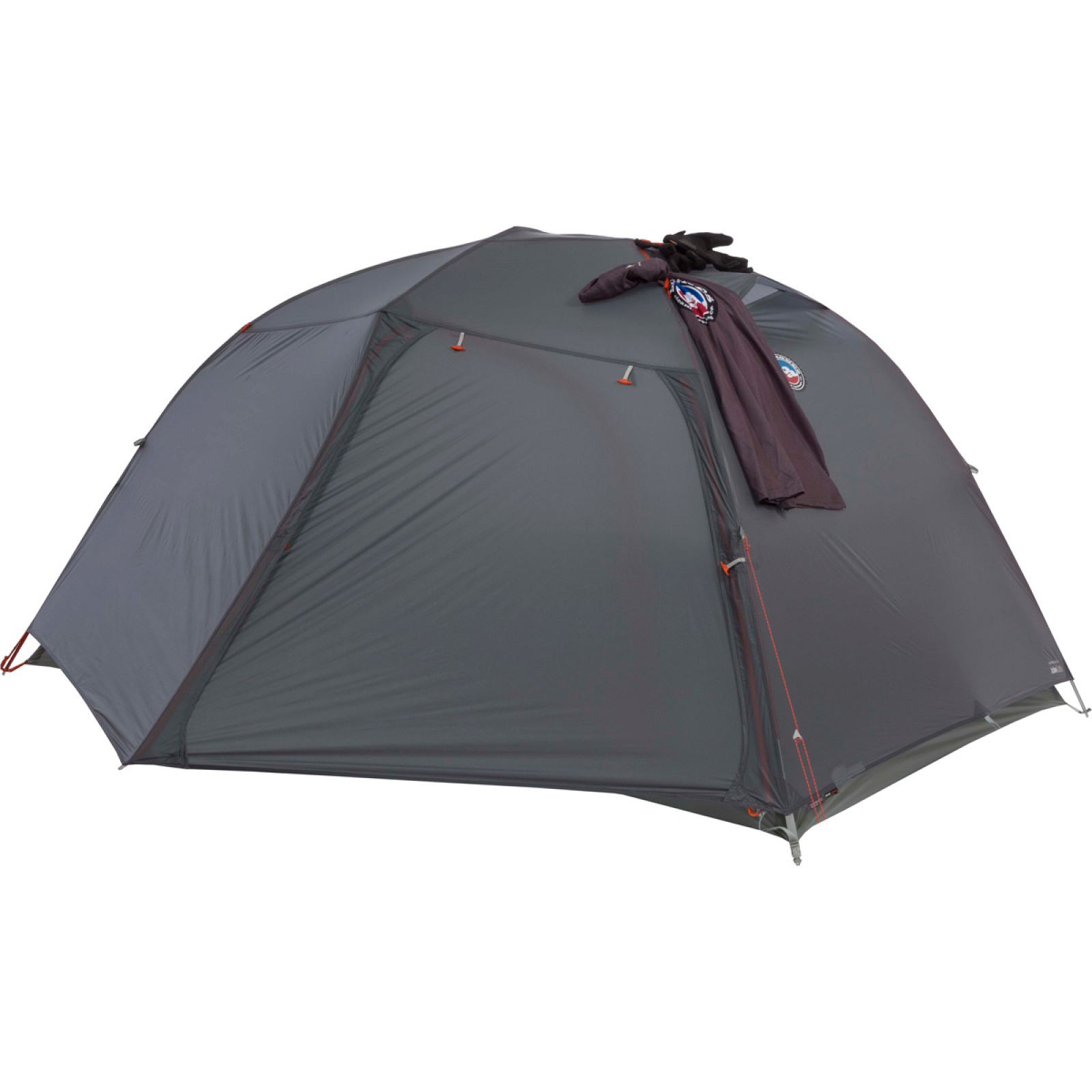 Gray / Silver - Tenda de ploaie optiuni fixare echipament