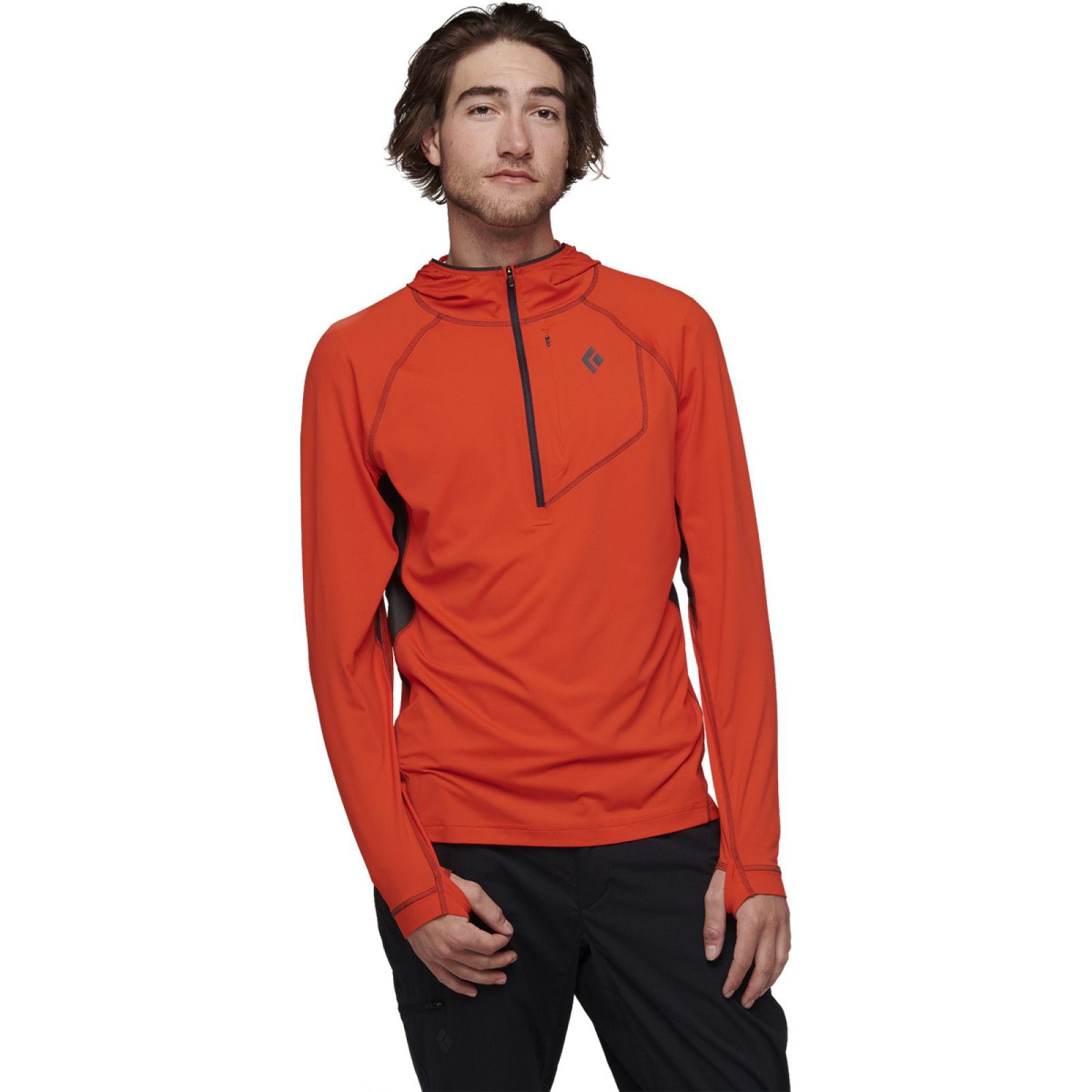 Black Diamond Men's Alpenglow Pro Hoody (Bluza Corp Barbati)