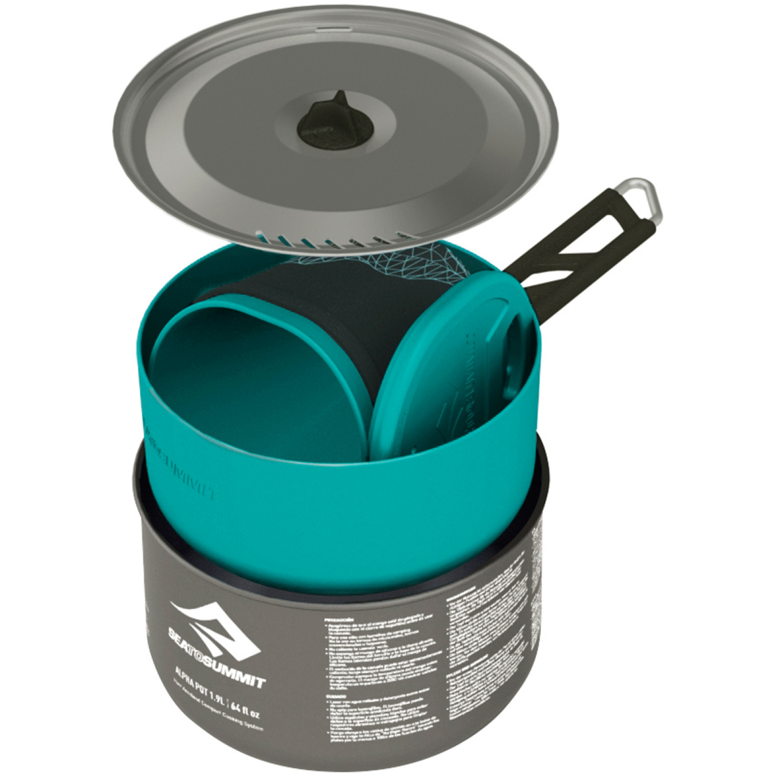 Grey / Pacific Blue - Mod de impachetare