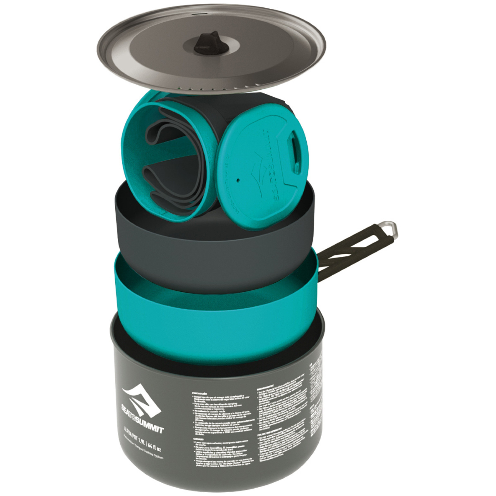 Gray / Pacific Blue - Mod de impachetare
