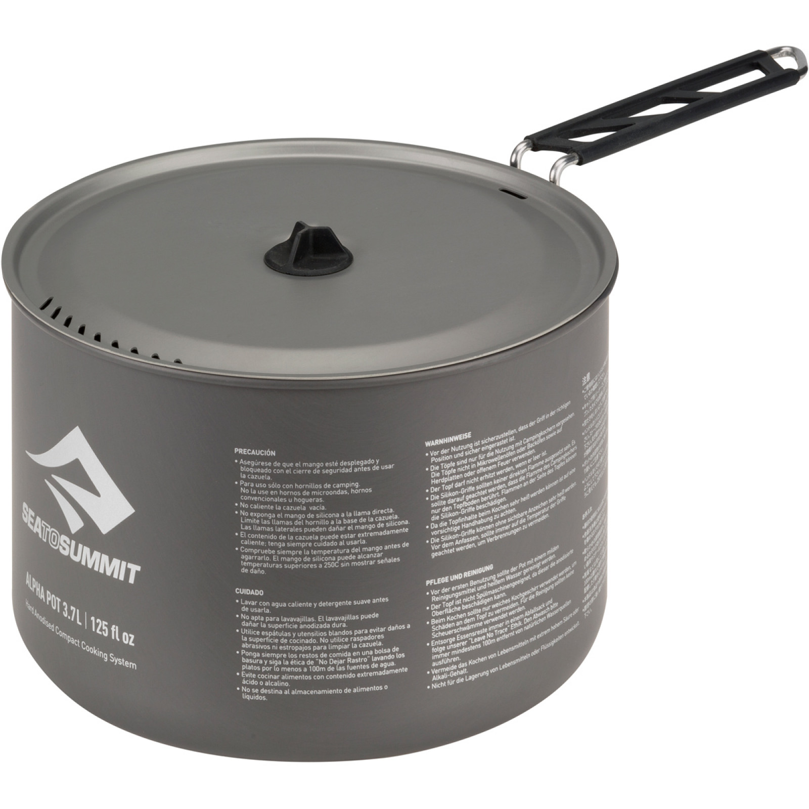 Gray - Vas de 3.7L cu maner extins
